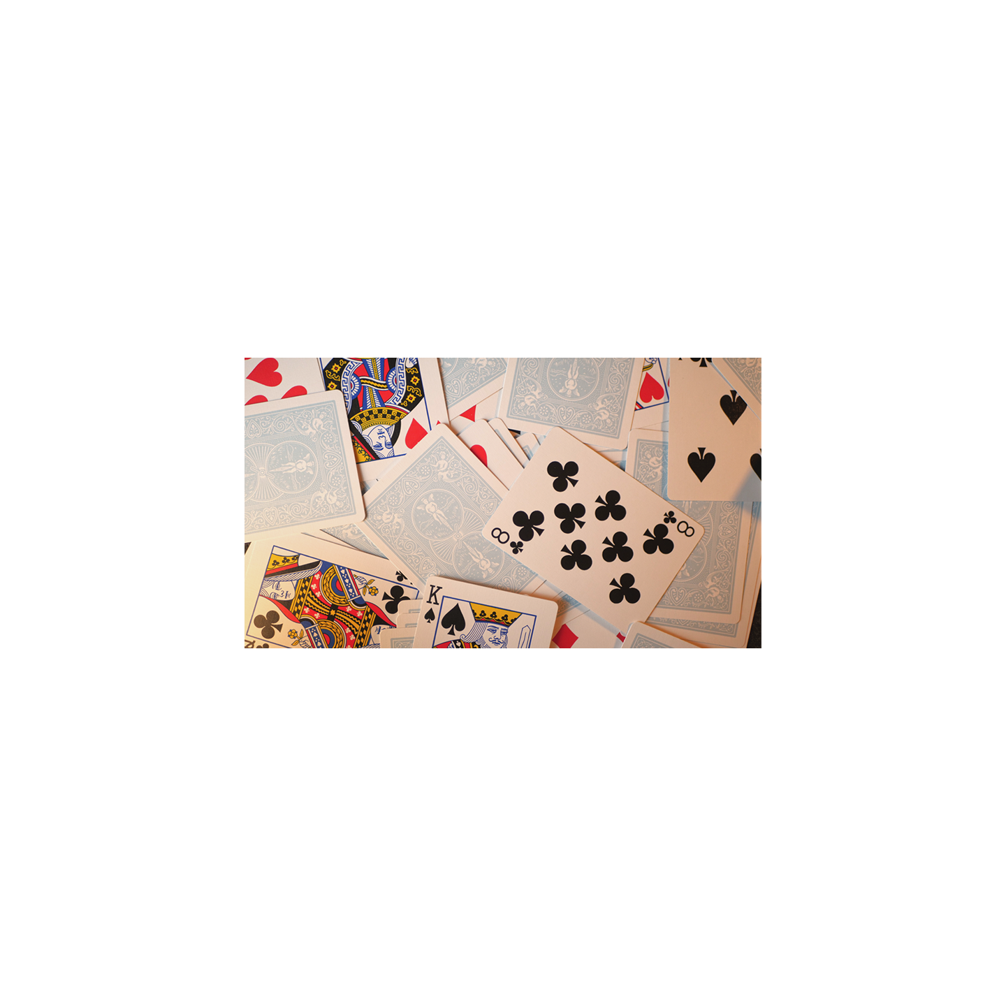 Bicycle Pastel Blue Playing Cards