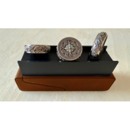 Coin Vault Case and Display Set (Brown)