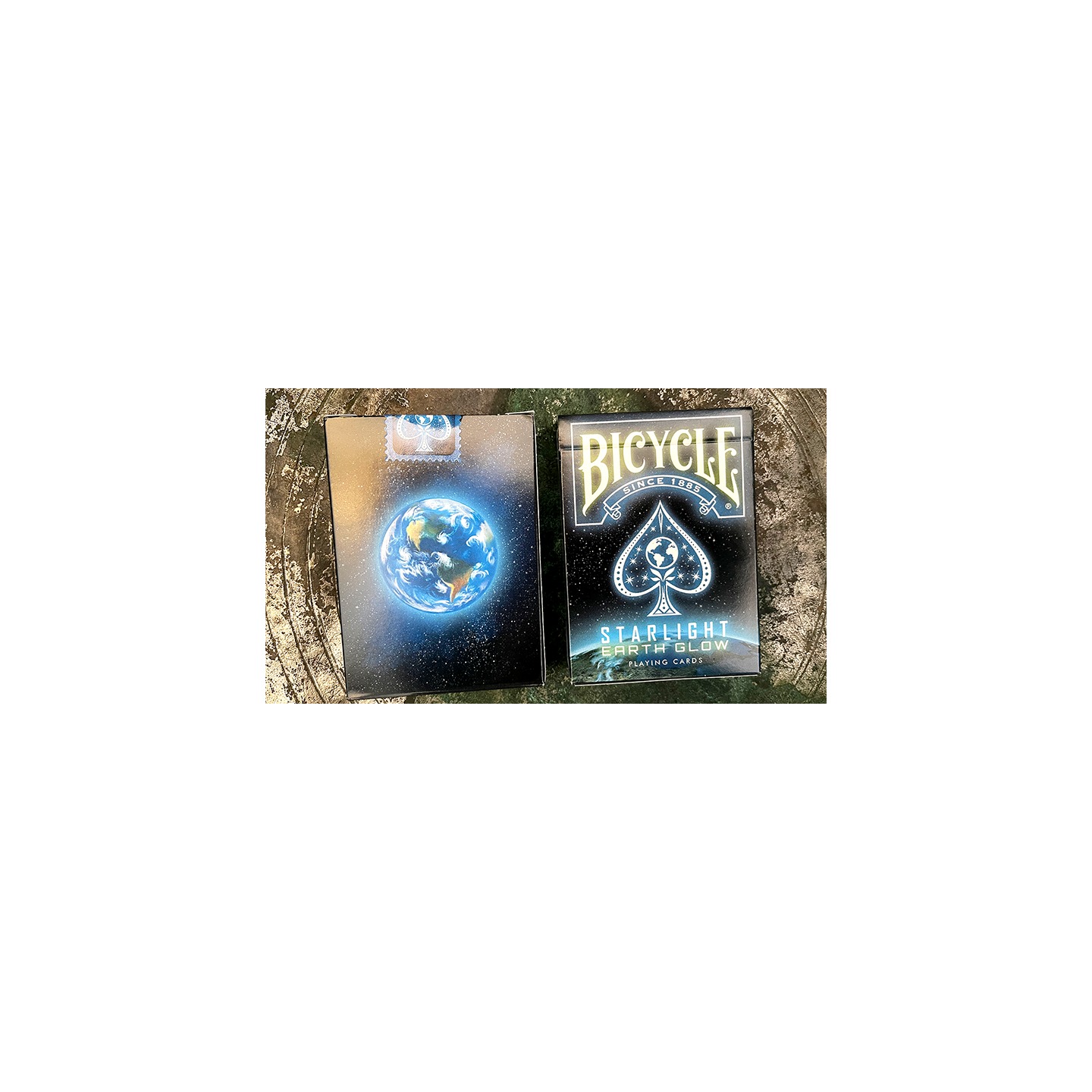 Bicycle Starlight Earth Glow Playing Cards by Collectable Playing Cards