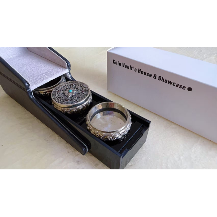 Coin Vault Case and Display Set (Black)