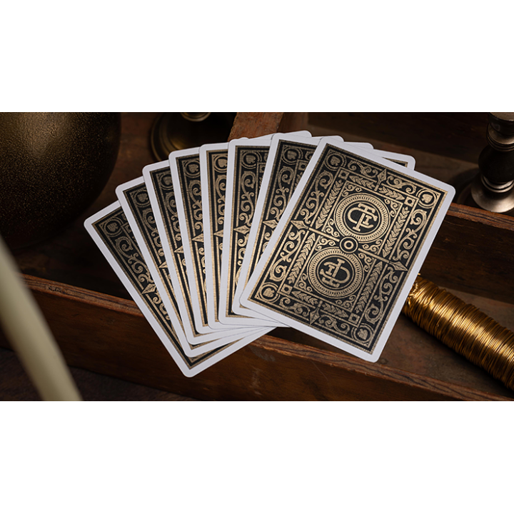 TCI Clubhouse (Black) Playing Cards