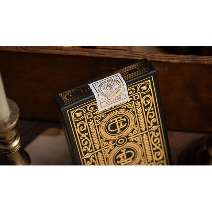 TCI Clubhouse (Black) Playing Cards