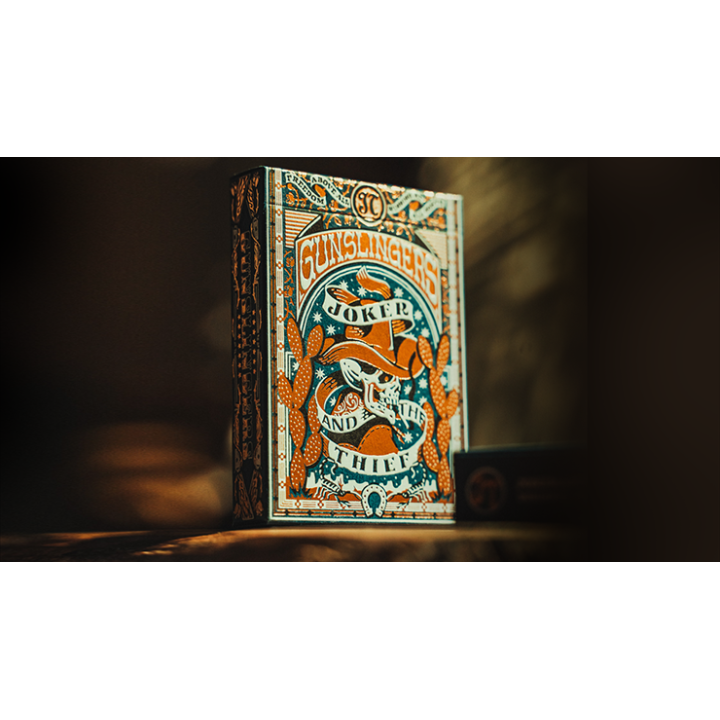Gunslingers Poker (Blue) Playing Cards