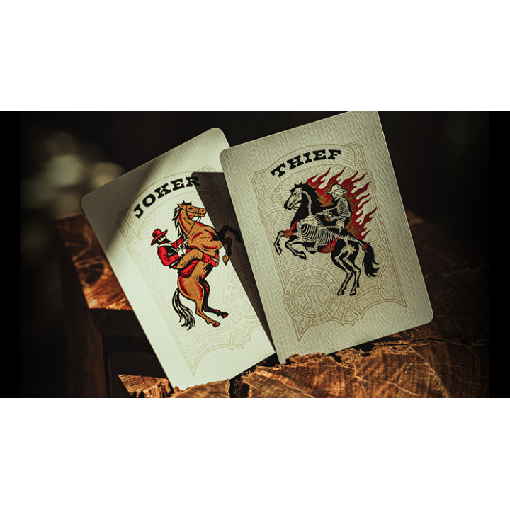 Gunslingers Poker (Blue) Playing Cards