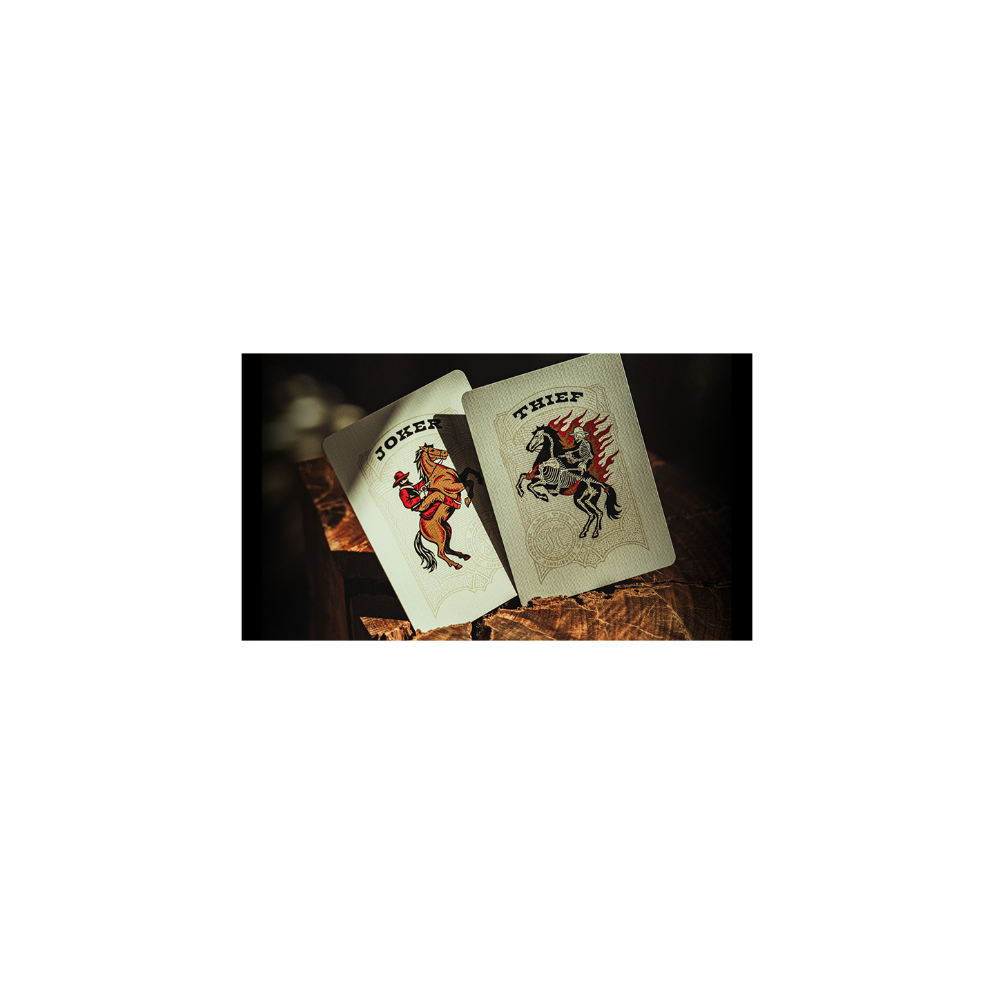 Gunslingers Poker (Blue) Playing Cards