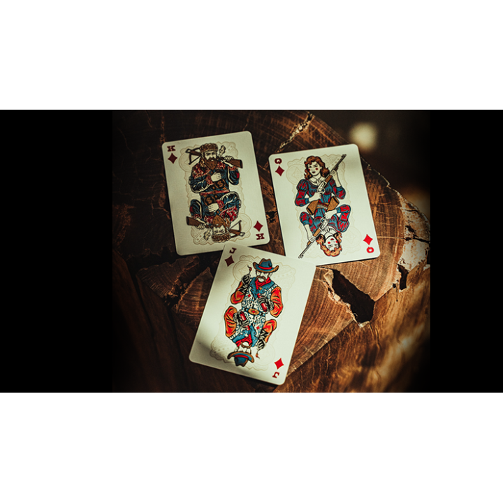 Gunslingers Poker (Blue) Playing Cards