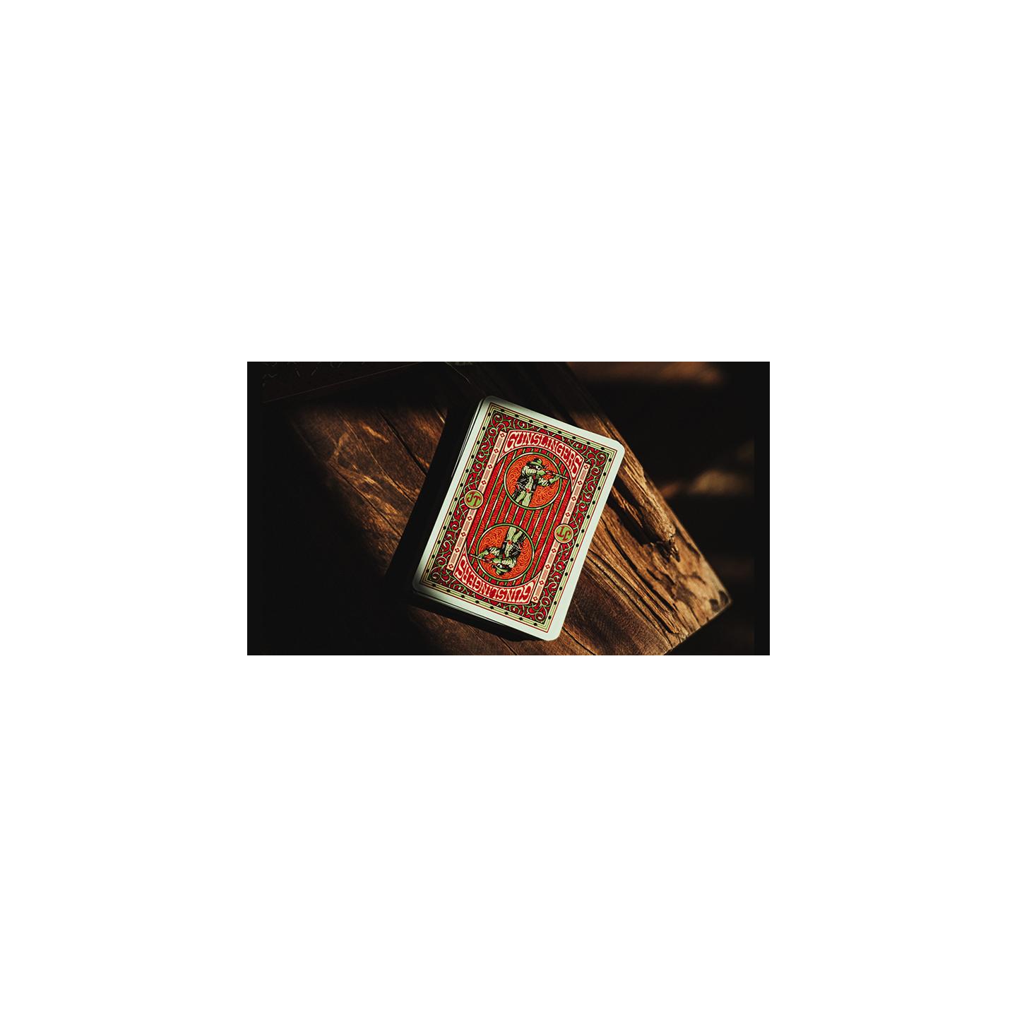 Gunslingers Poker (Red) Playing Cards