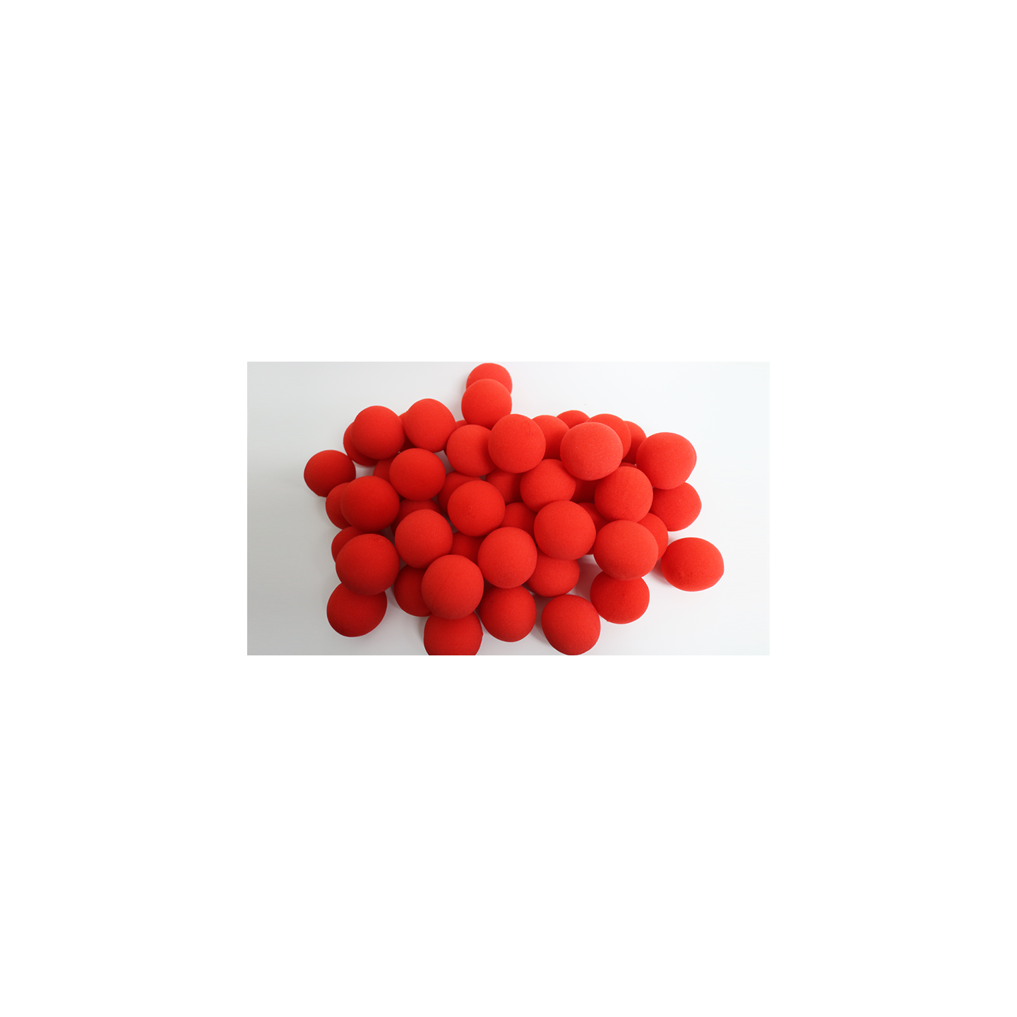 1.5 inch PRO Sponge Ball (Red) Bag of 50 from Magic by Gosh