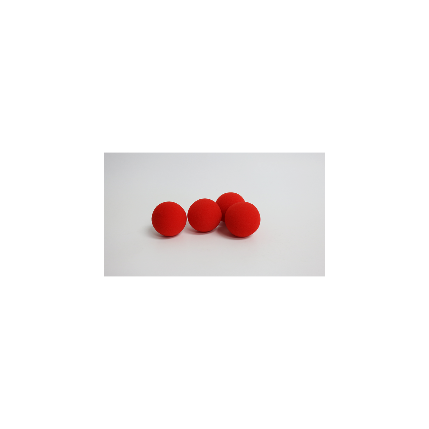 1.5 inch PRO Sponge Ball (Red) Bag of 4 from Magic by Gosh