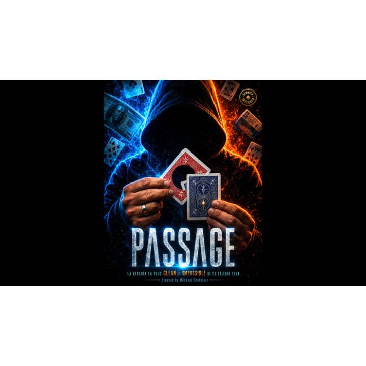 Passage (Red) by Mickael Chatelain
