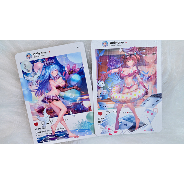 Sweet Cosplay Show - Azure Summer Playing Cards