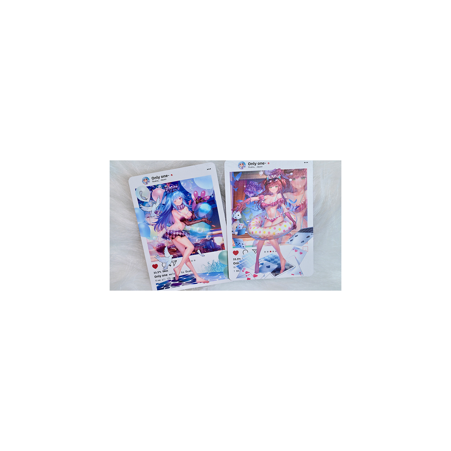 Sweet Cosplay Show - Azure Summer Playing Cards