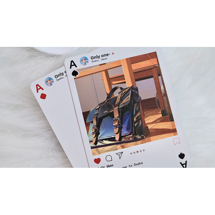 Sweet Cosplay Show - Azure Summer Playing Cards