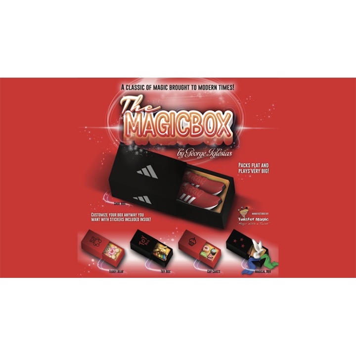 MAGIC BOX RED Medium by George Iglesias and Twister Magic