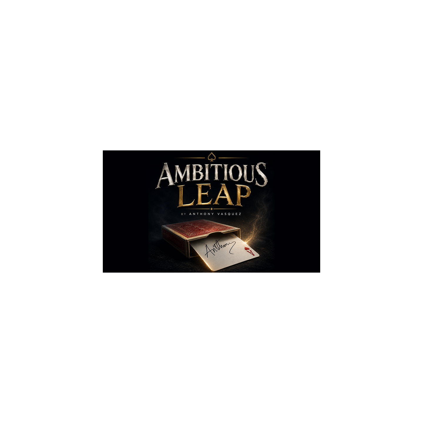 Ambitious Leap (Red) by Anthony Vasquez