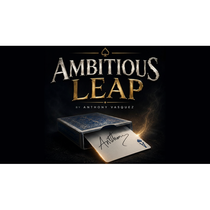 Ambitious Leap (Blue) by Anthony Vasquez