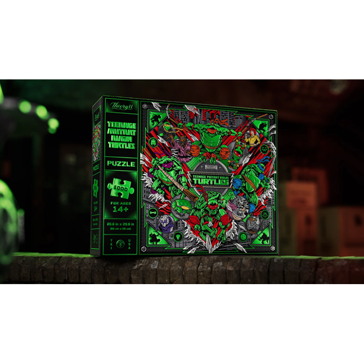 Teenage Mutant Ninja Turtle Jigsaw Puzzle by theory11