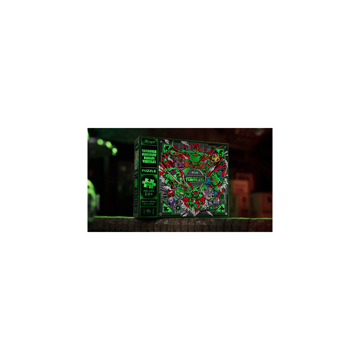 Teenage Mutant Ninja Turtle Jigsaw Puzzle by theory11