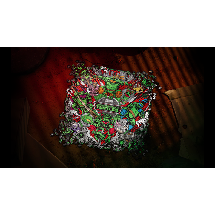 Teenage Mutant Ninja Turtle Jigsaw Puzzle by theory11