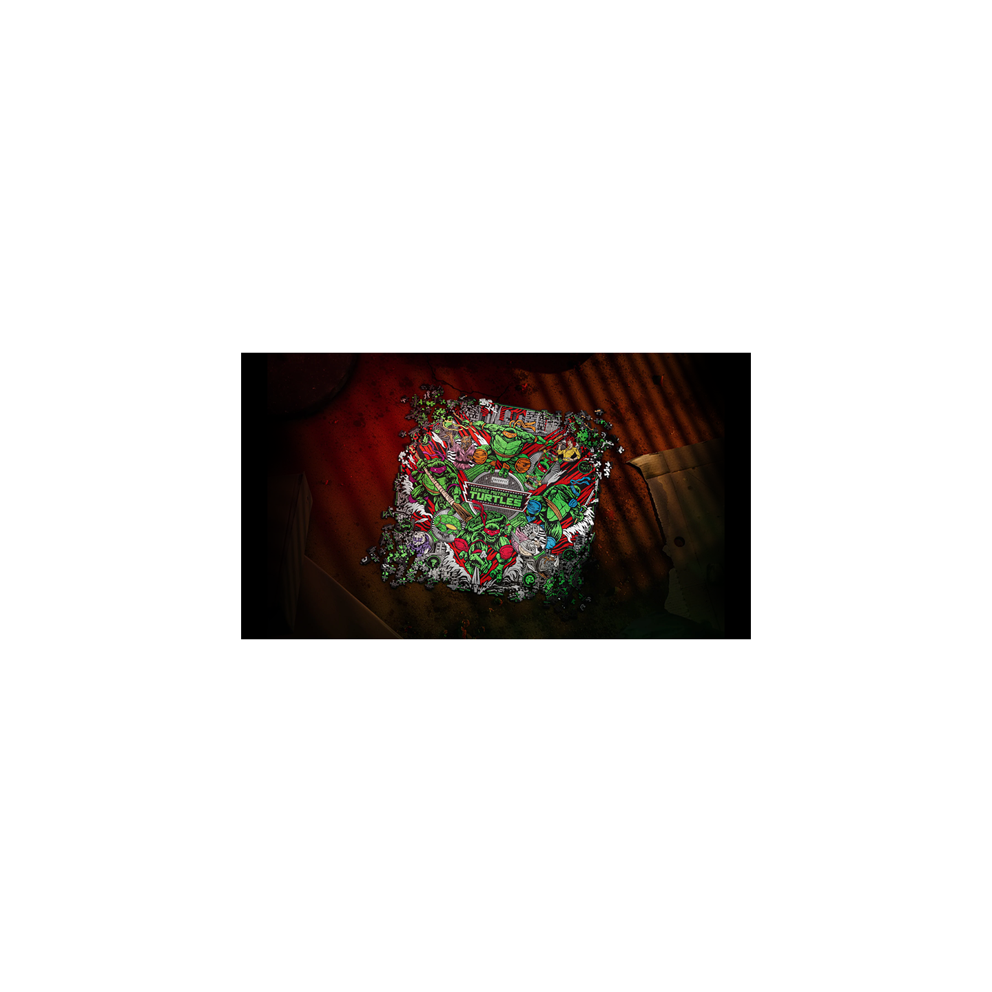 Teenage Mutant Ninja Turtle Jigsaw Puzzle by theory11