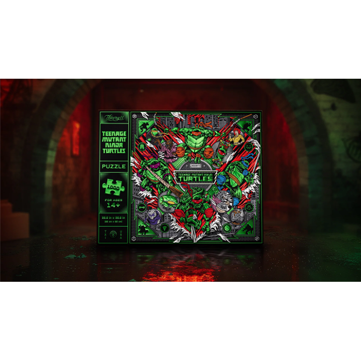 Teenage Mutant Ninja Turtle Jigsaw Puzzle by theory11