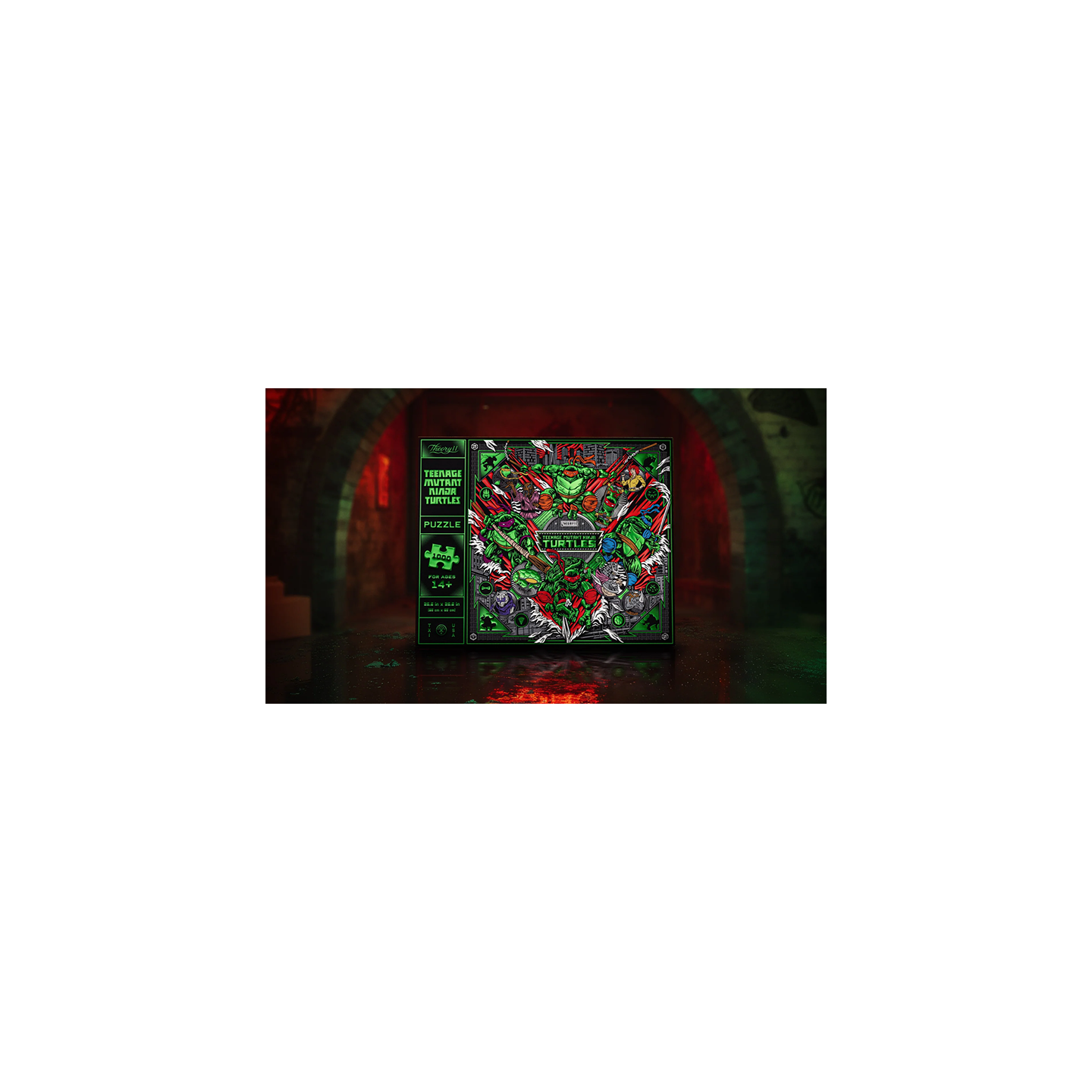 Teenage Mutant Ninja Turtle Jigsaw Puzzle by theory11