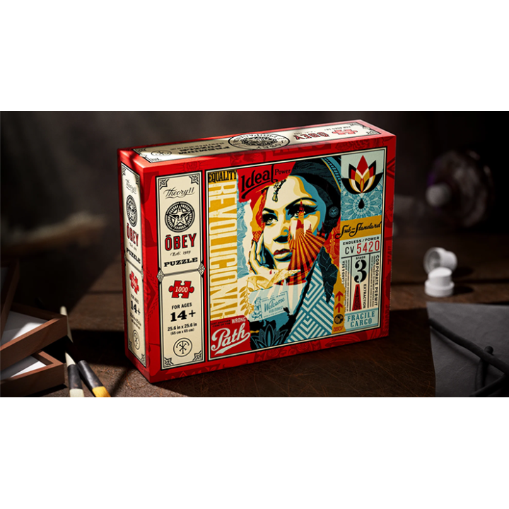 OBEY Jigsaw Puzzle by theory11