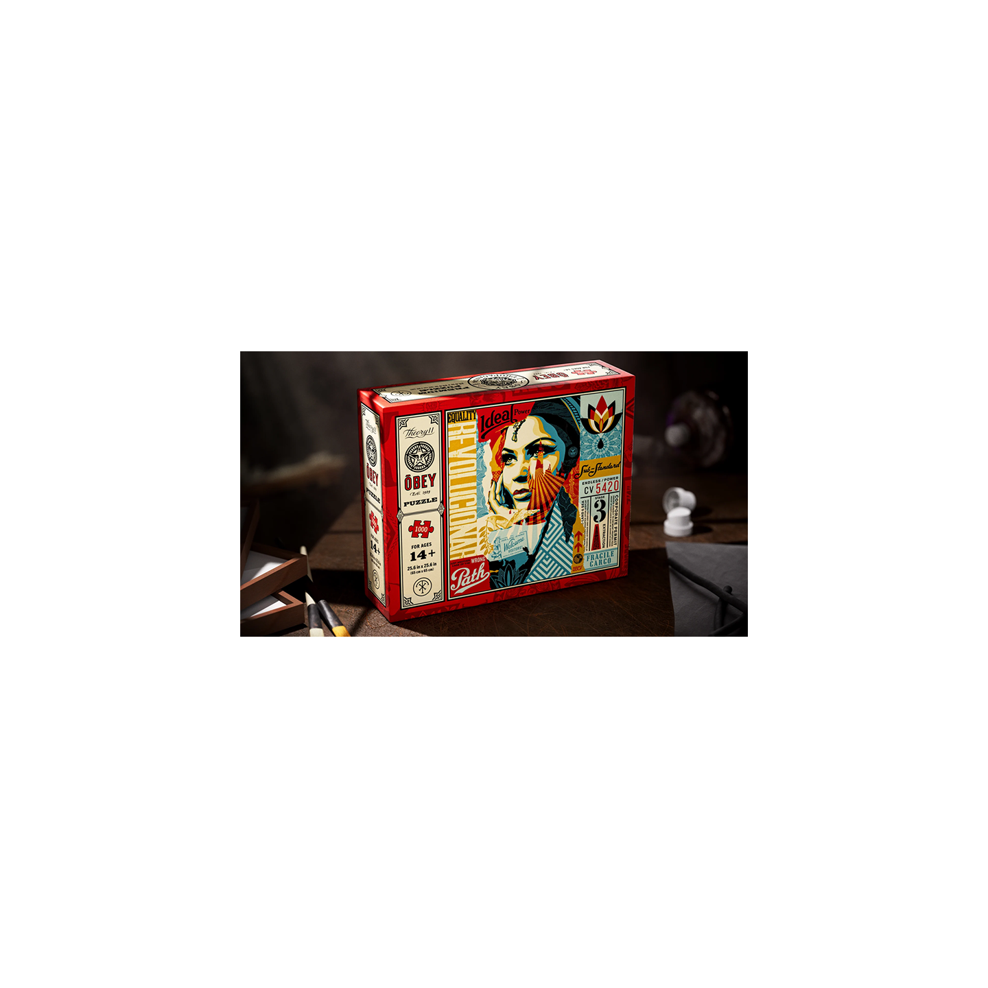 OBEY Jigsaw Puzzle by theory11