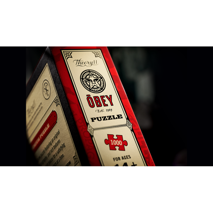 OBEY Jigsaw Puzzle by theory11