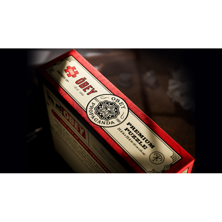 OBEY Jigsaw Puzzle by theory11