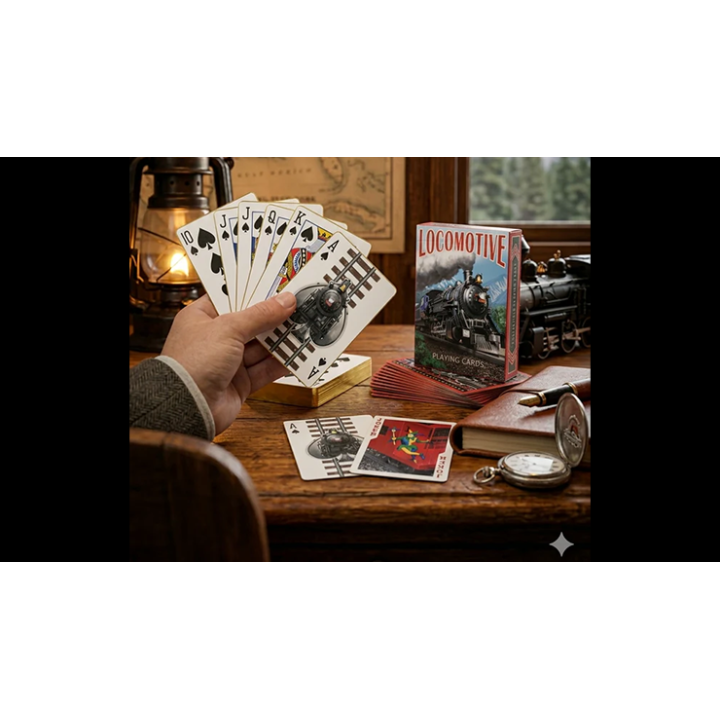 Locomotive Playing Cards by Collectable Playing Cards