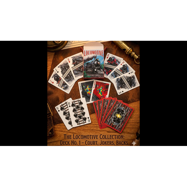 Locomotive Playing Cards by Collectable Playing Cards