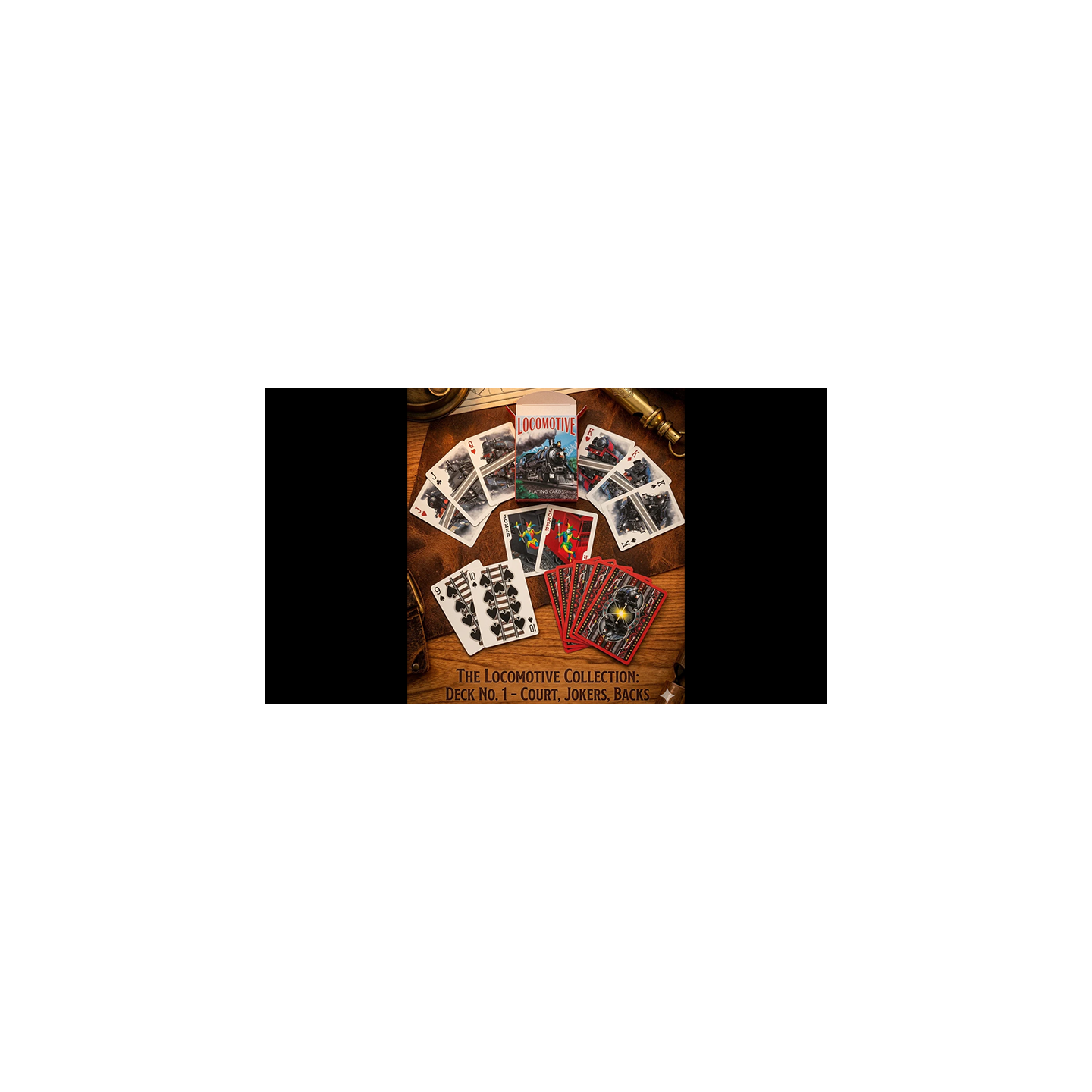 Locomotive Playing Cards by Collectable Playing Cards