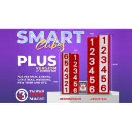 Smart Cubes PLUS RED (Large/Stage) by Taiwan Ben