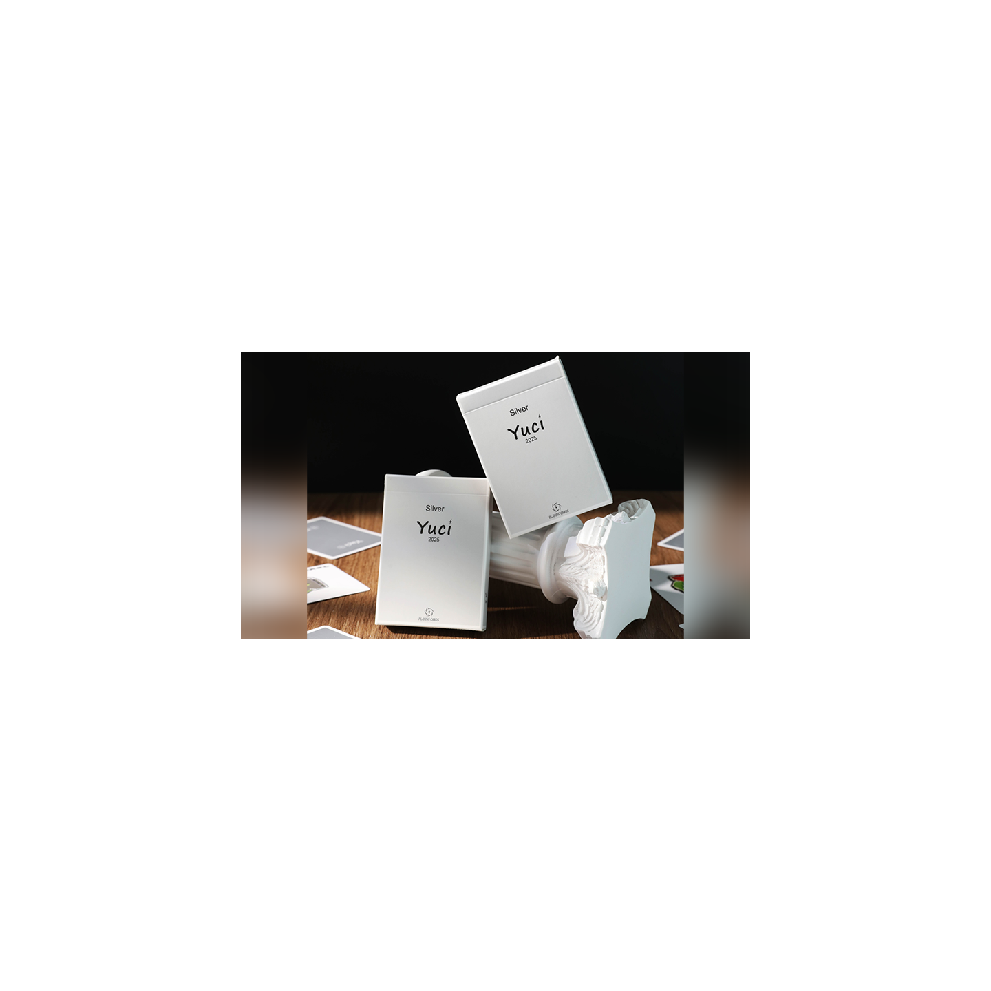 Yuci Silver Playing Cards by TCC
