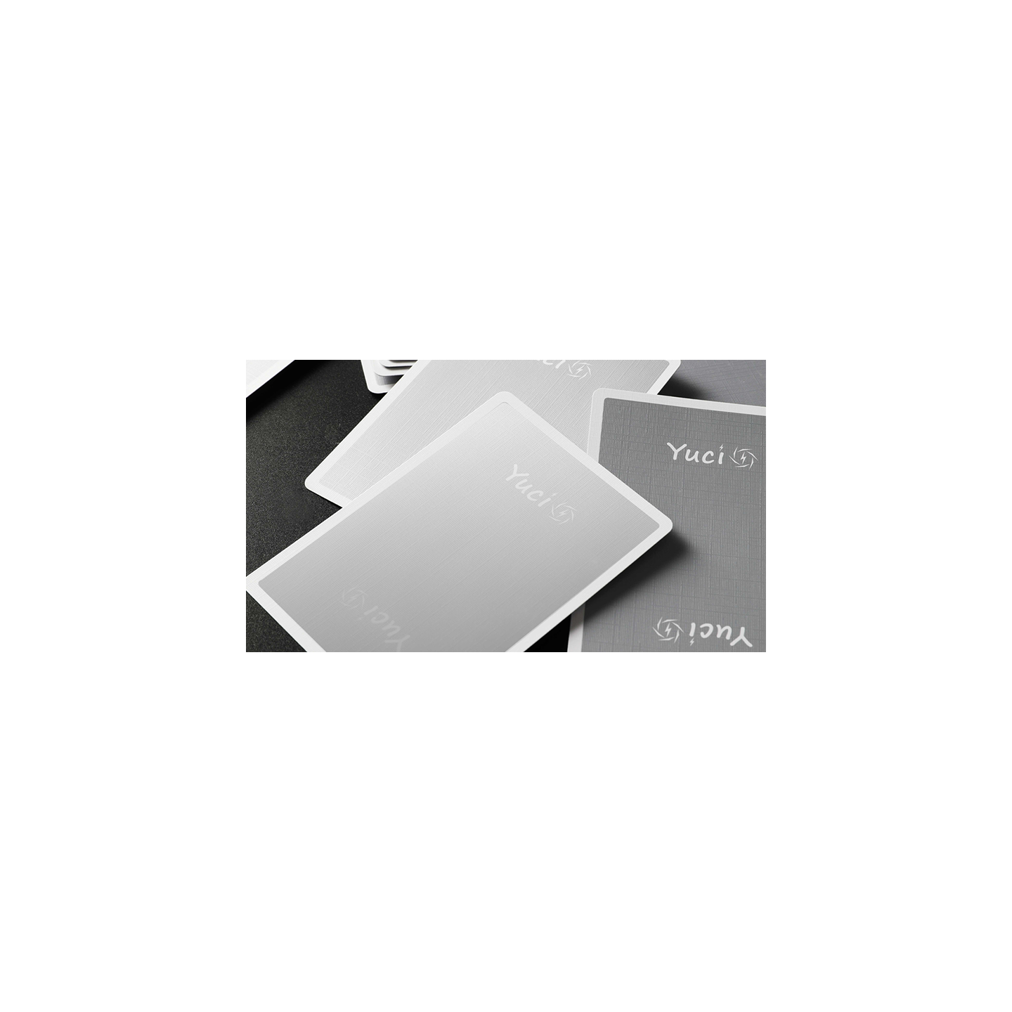 Yuci Silver Playing Cards by TCC