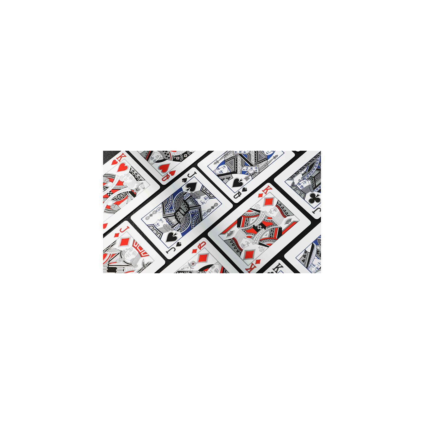 Yuci Silver Playing Cards by TCC
