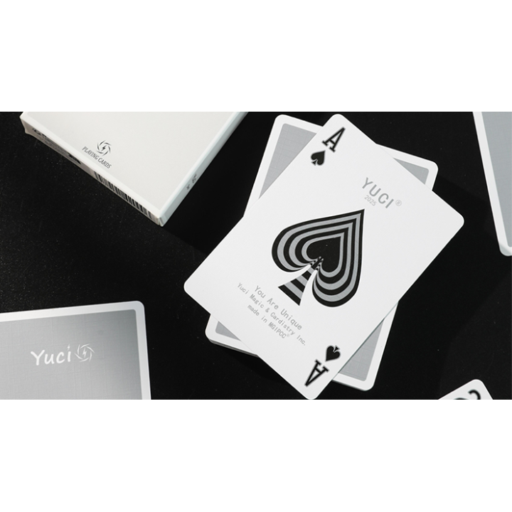 Yuci Silver Playing Cards by TCC