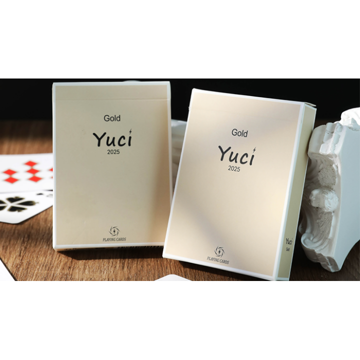 Yuci Gold Playing Cards by TCC