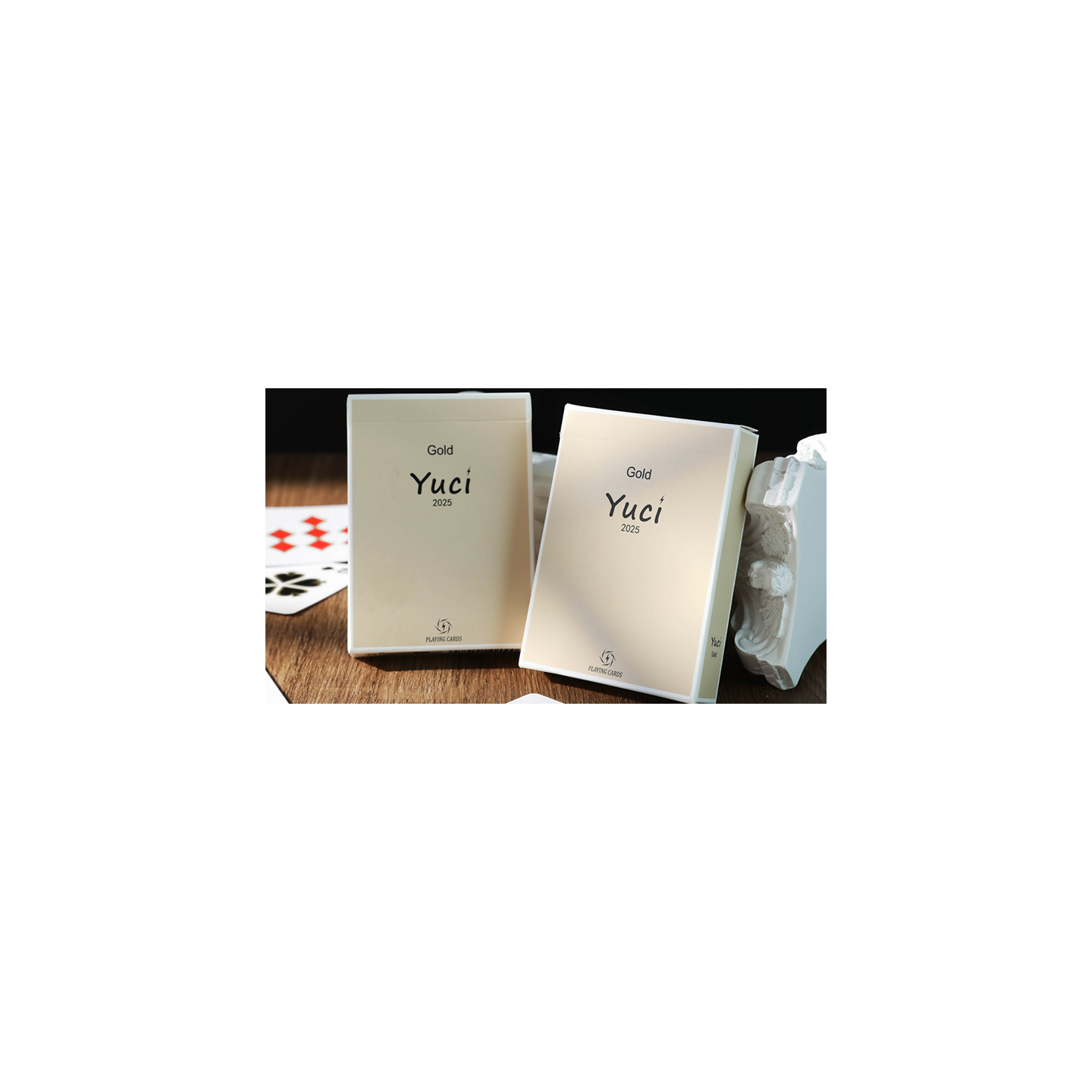 Yuci Gold Playing Cards by TCC