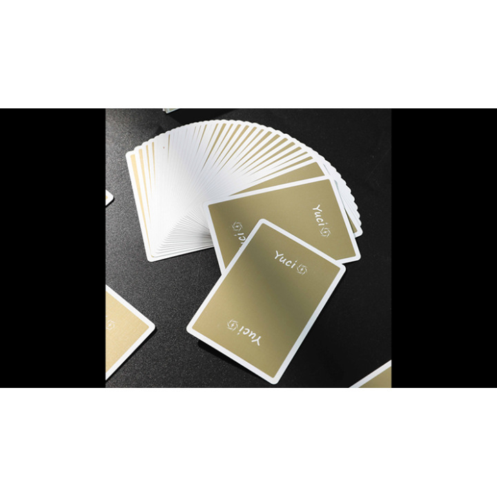 Yuci Gold Playing Cards by TCC