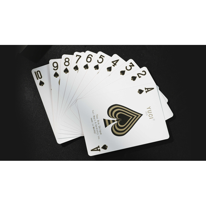 Yuci Gold Playing Cards by TCC
