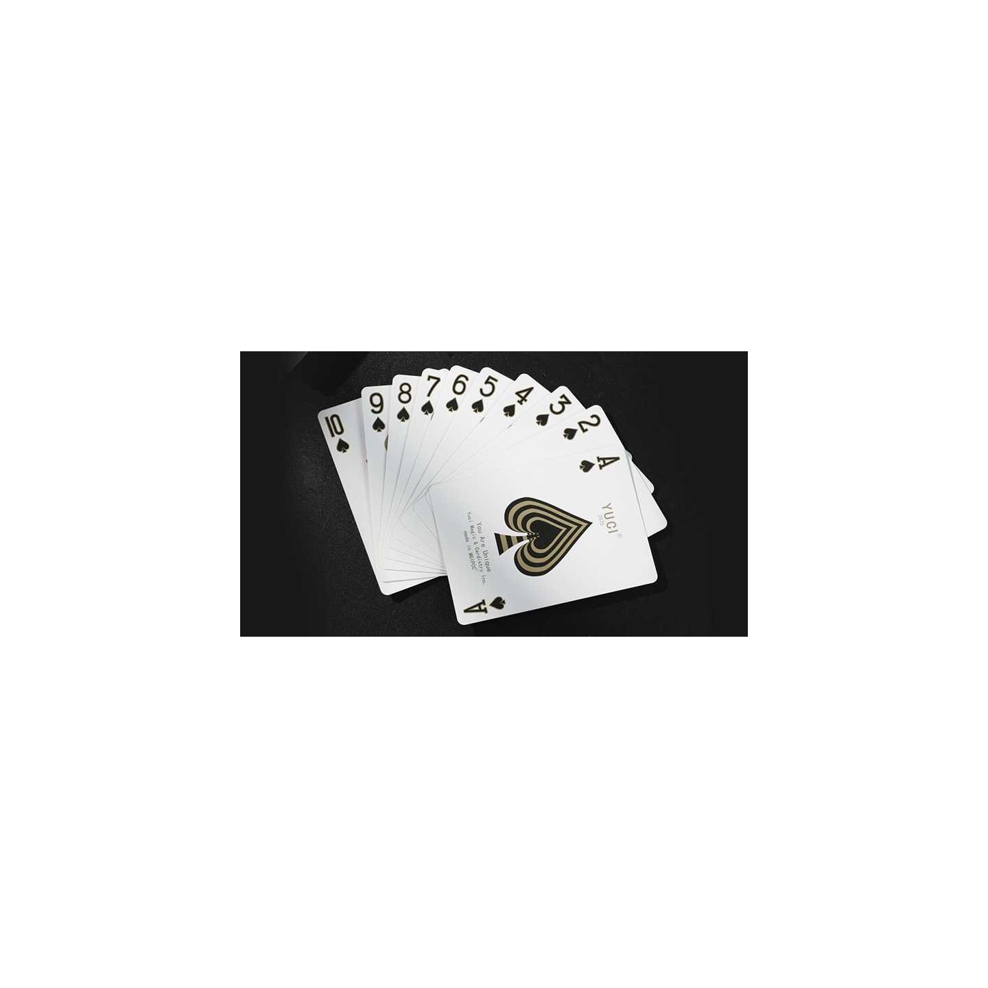 Yuci Gold Playing Cards by TCC