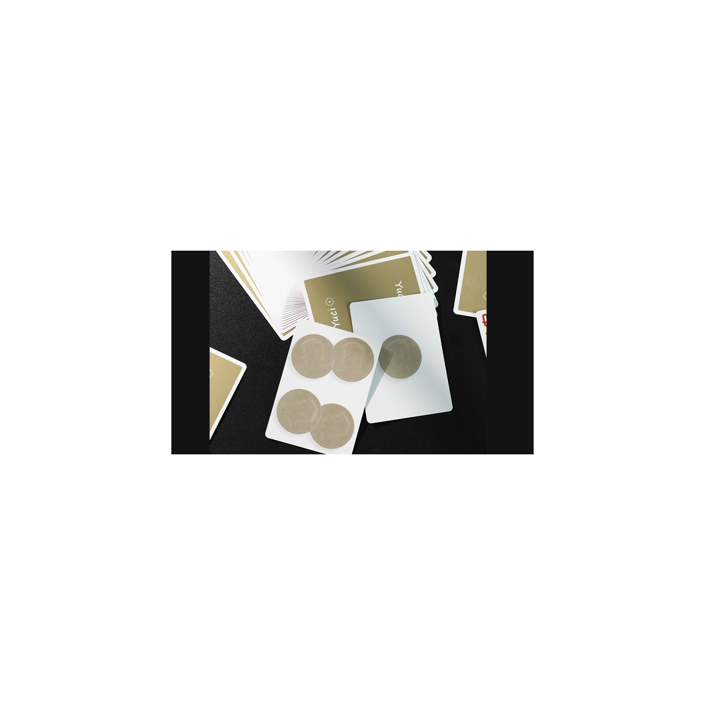 Yuci Gold Playing Cards by TCC