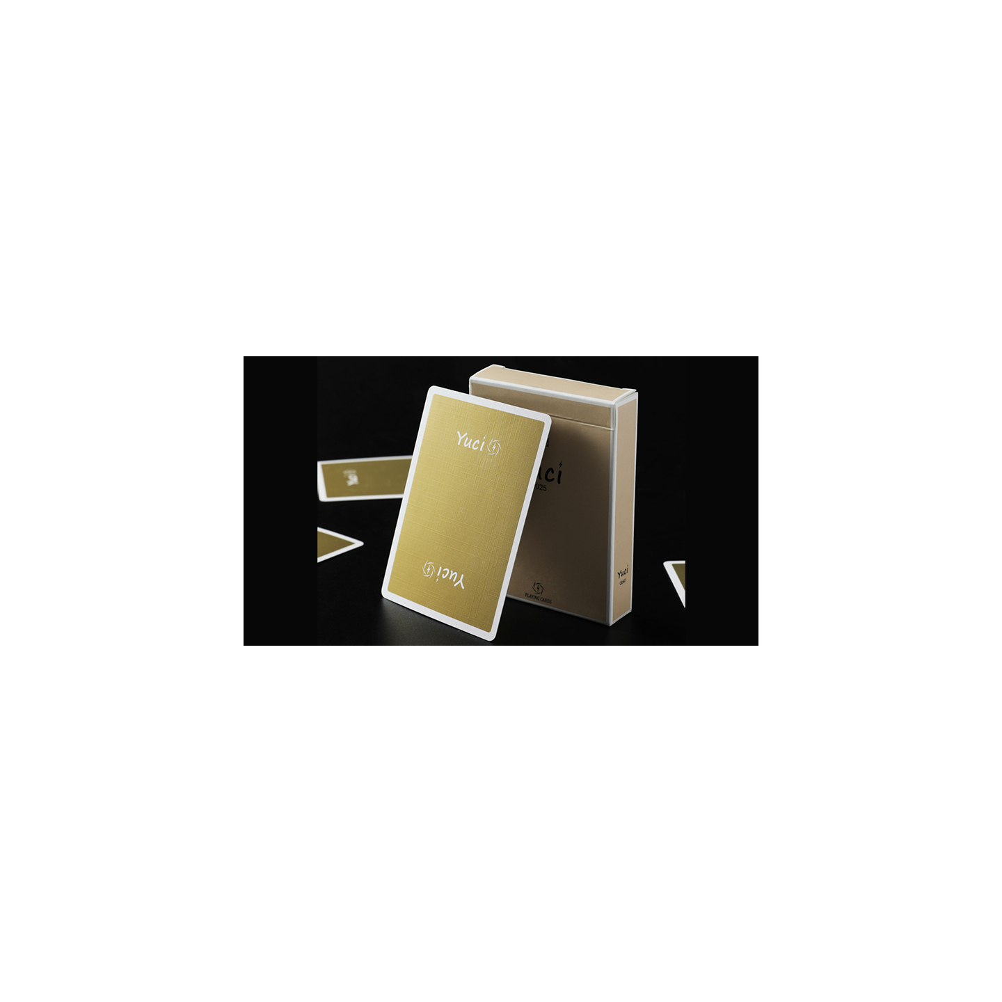 Yuci Gold Playing Cards by TCC
