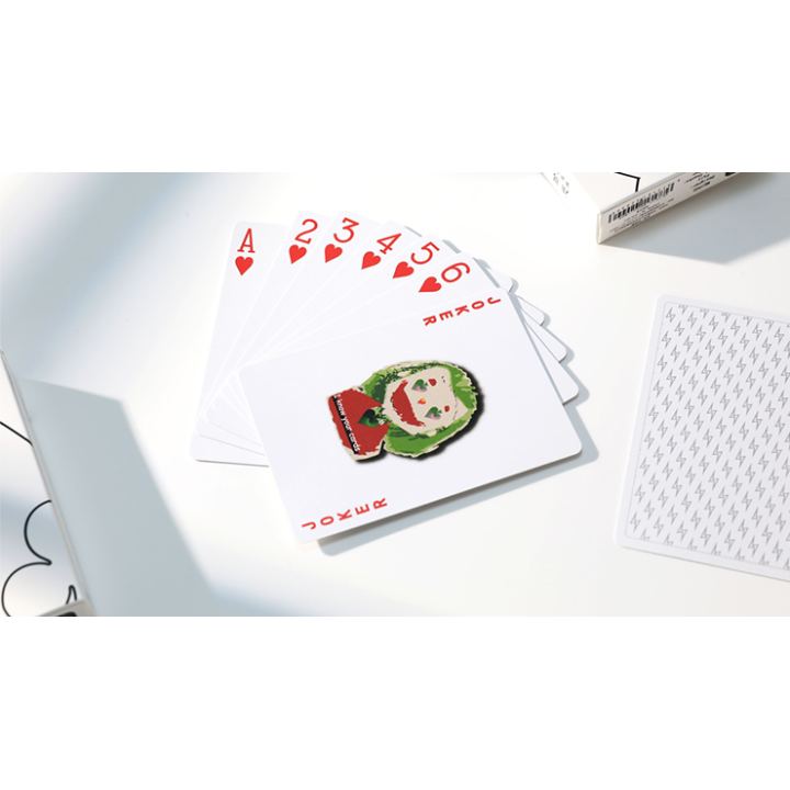 Yuci Tiny Wizard White Playing Cards by TCC