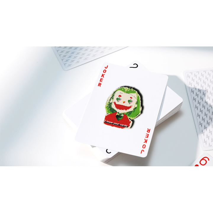 Yuci Tiny Wizard White Playing Cards by TCC