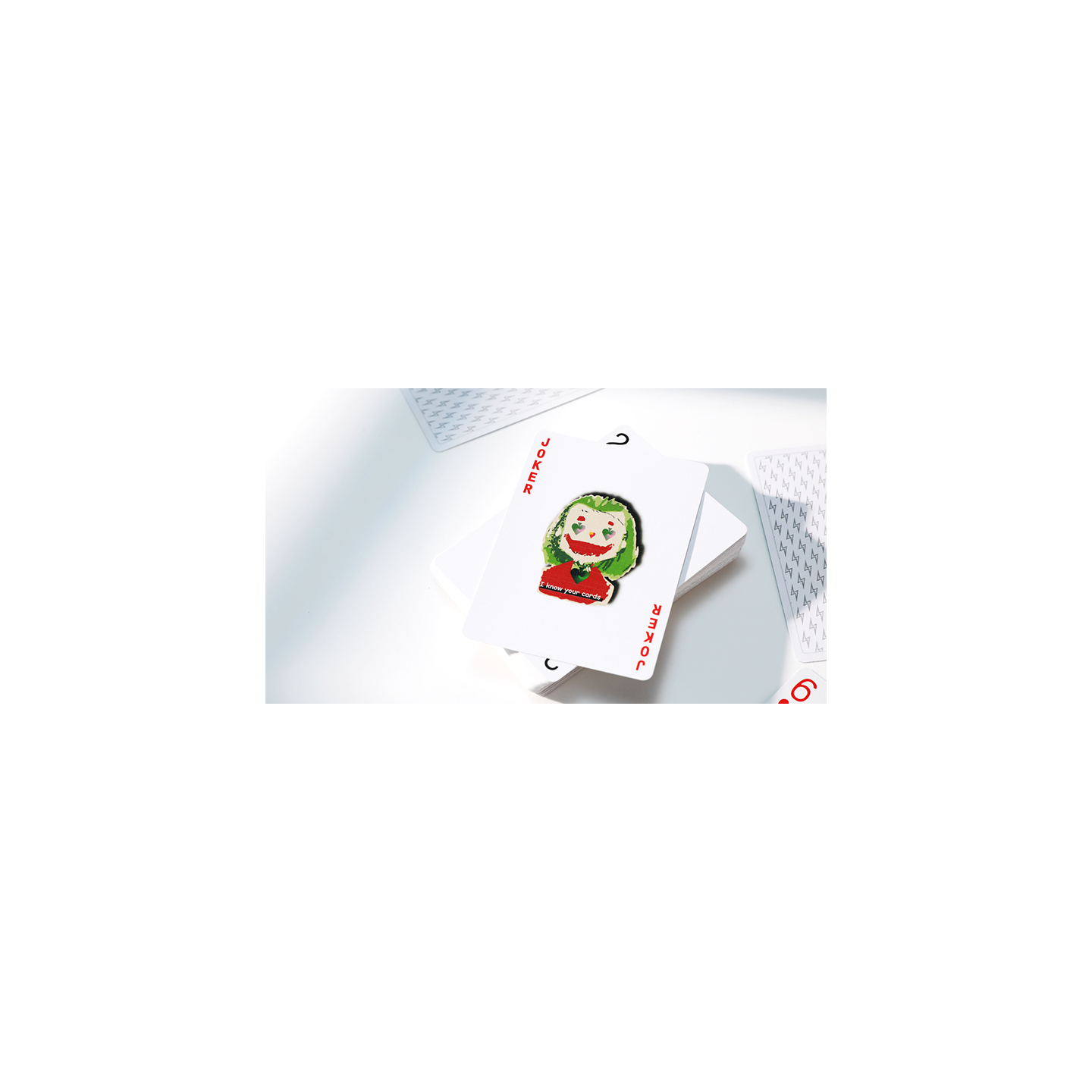 Yuci Tiny Wizard White Playing Cards by TCC