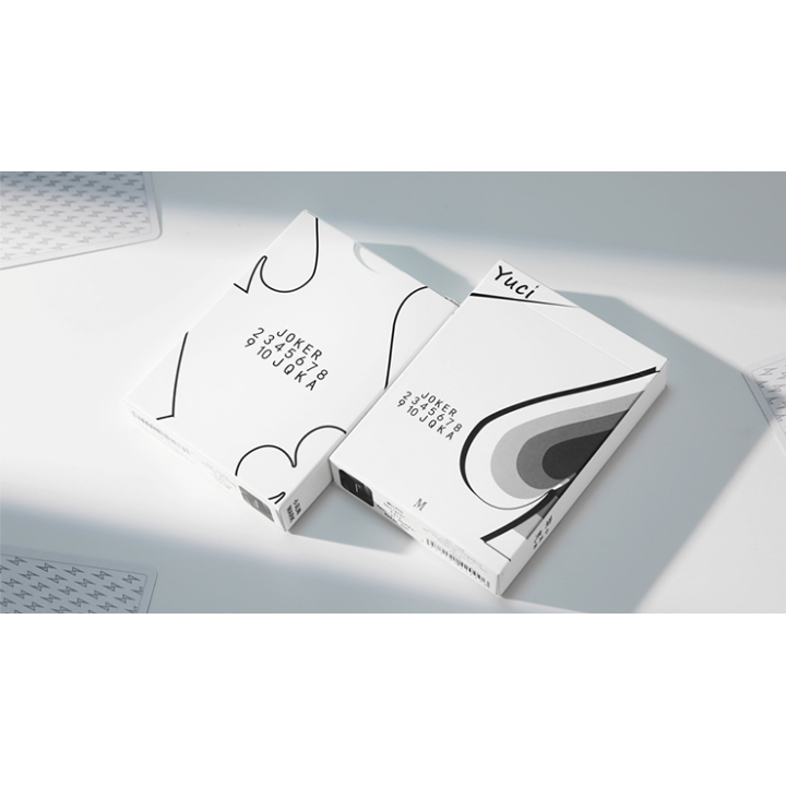 Yuci Tiny Wizard White Playing Cards by TCC