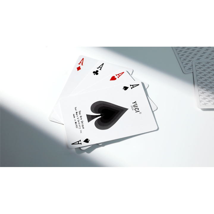 Yuci Tiny Wizard Black Playing Cards by TCC